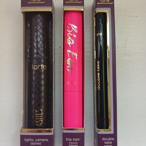 TARTE Full Size Mascaras & Eyeliner New in Box *3 in Bundle*